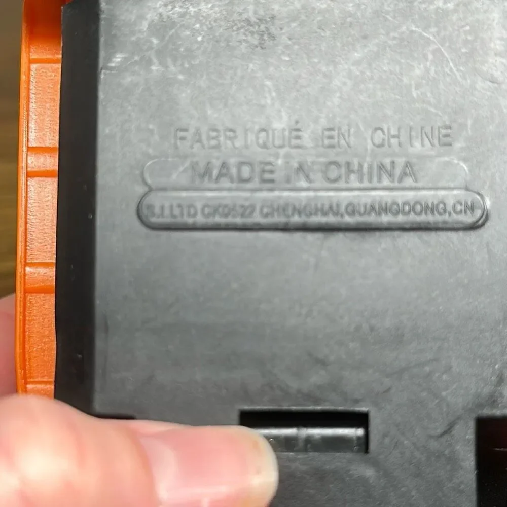 Ford F-150 Raptor Red Orange Plastic Truck‎ set of 2 Made in China
